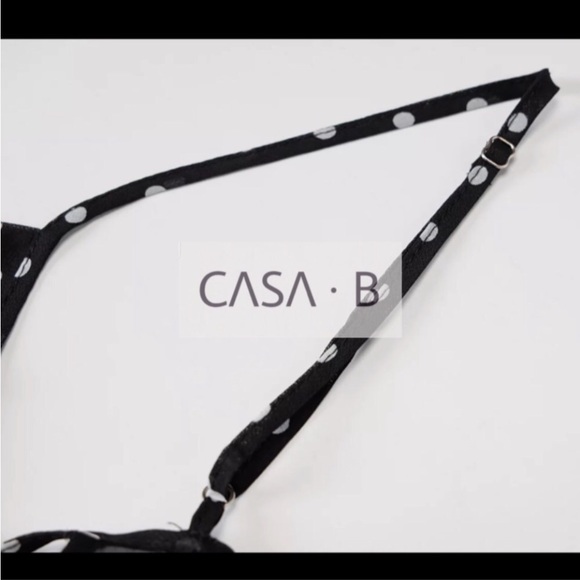 NEW to CASA B💫| Emerson Semi Sheer Polka Dot Maxi Dress - Picture 6 of 9